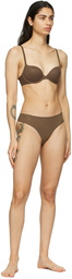 SKIMS Brown Fits Everybody Push-Up Bra