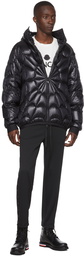 Moncler Black Polyester Lounge Pants