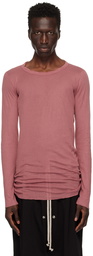 Rick Owens Pink Porterville Rib Long Sleeve T-Shirt