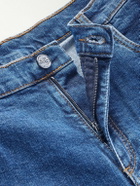 Etro - Straight-Leg Logo-Embroidered Jeans - Blue