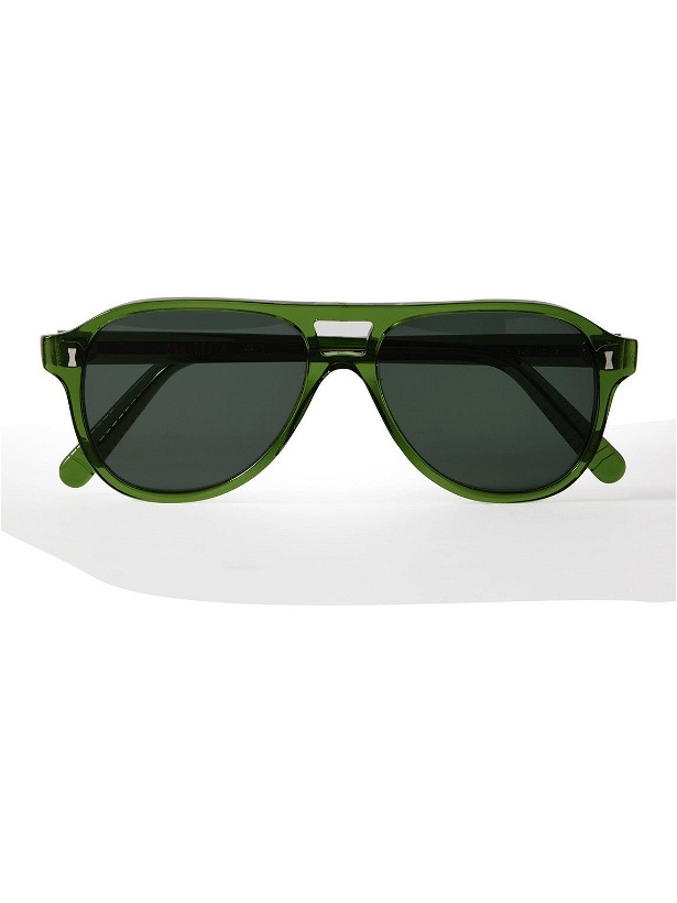 Photo: Mr P. - Cubitts Killick Aviator-Style Acetate Sunglasses