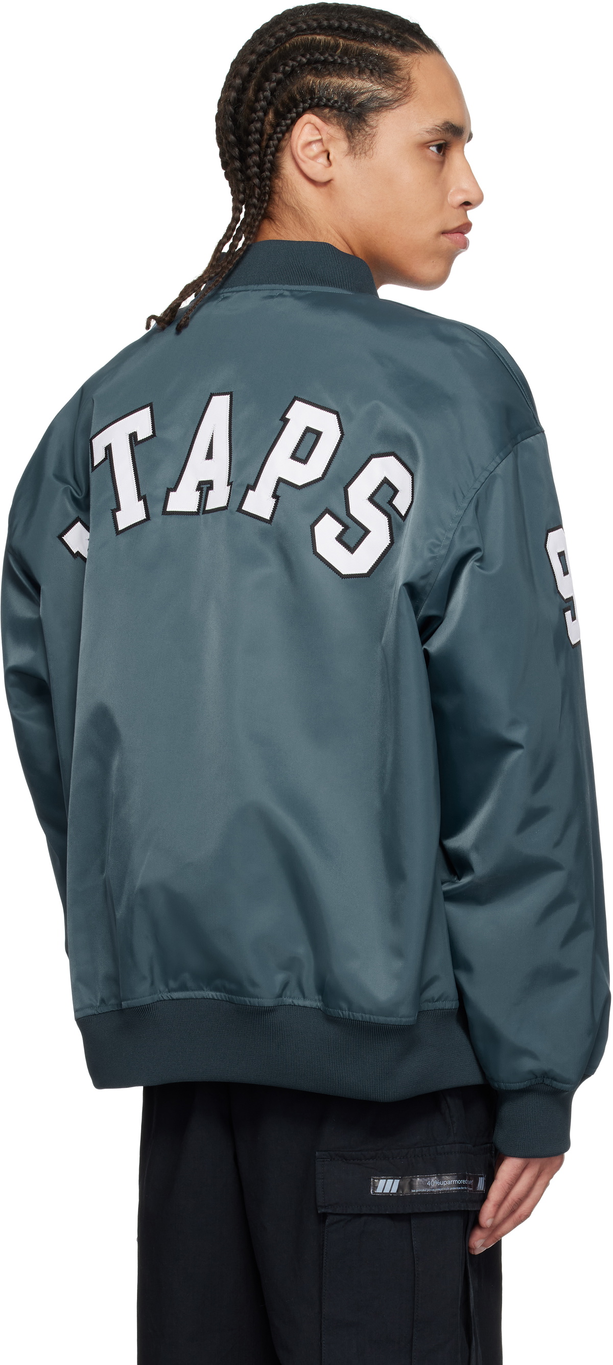 WTAPS Blue Nylon Team Jacket WTAPS