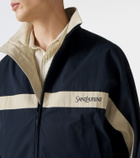 Saint Laurent Cotton canvas blouson jacket