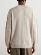 SSAM - Brushed Cashmere Sweater - Neutrals