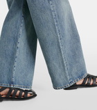 Loewe High-rise wide-leg jeans