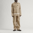 Casablanca Men's Desert Canvas Denim Jacket in Beige