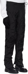 HOKITA Black Drawstring Cargo Pants