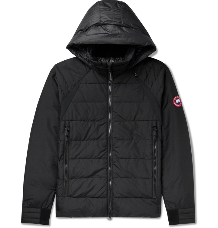 Photo: Canada Goose - HyBridge Quilted Nylon Down Jacket - Black