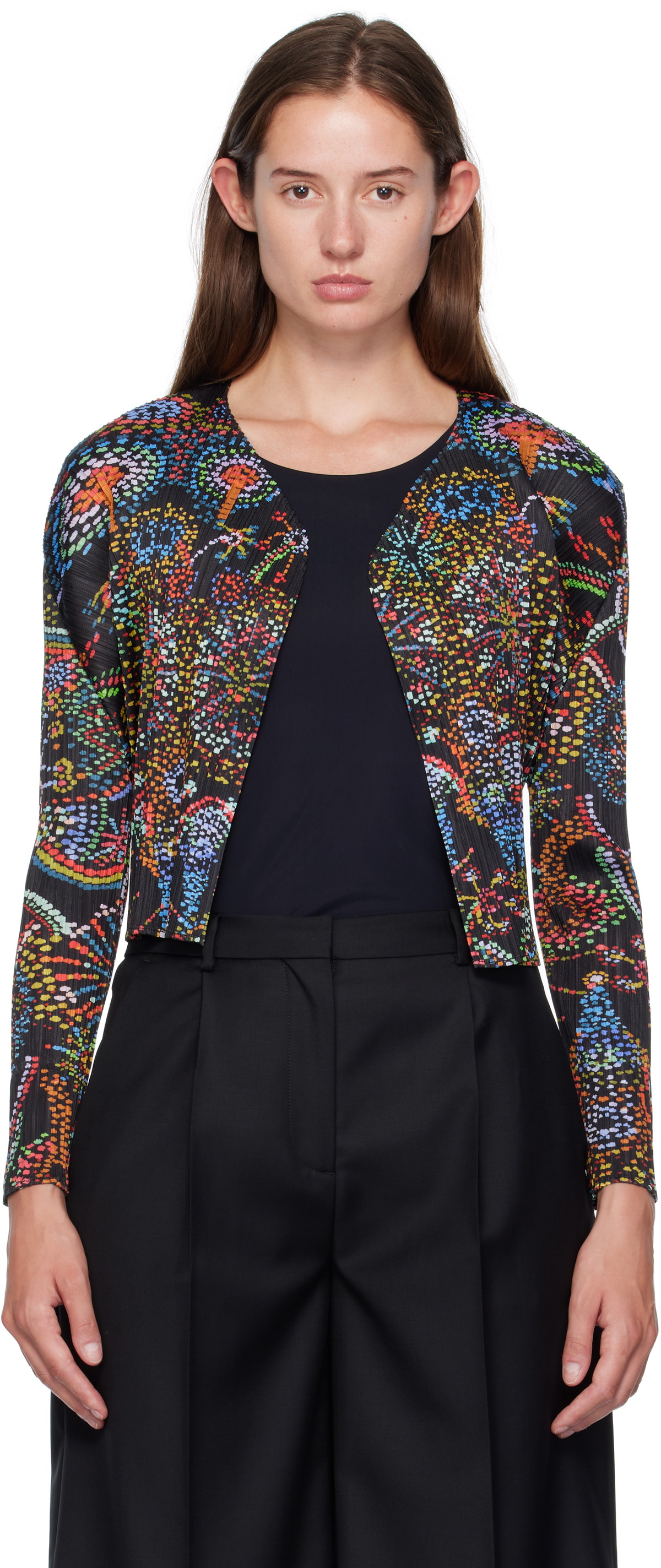 PLEATS PLEASE ISSEY MIYAKE Black Monthly Colors October