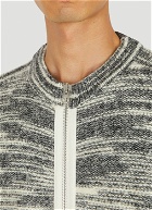 Zip Fastening Sweater in Grey