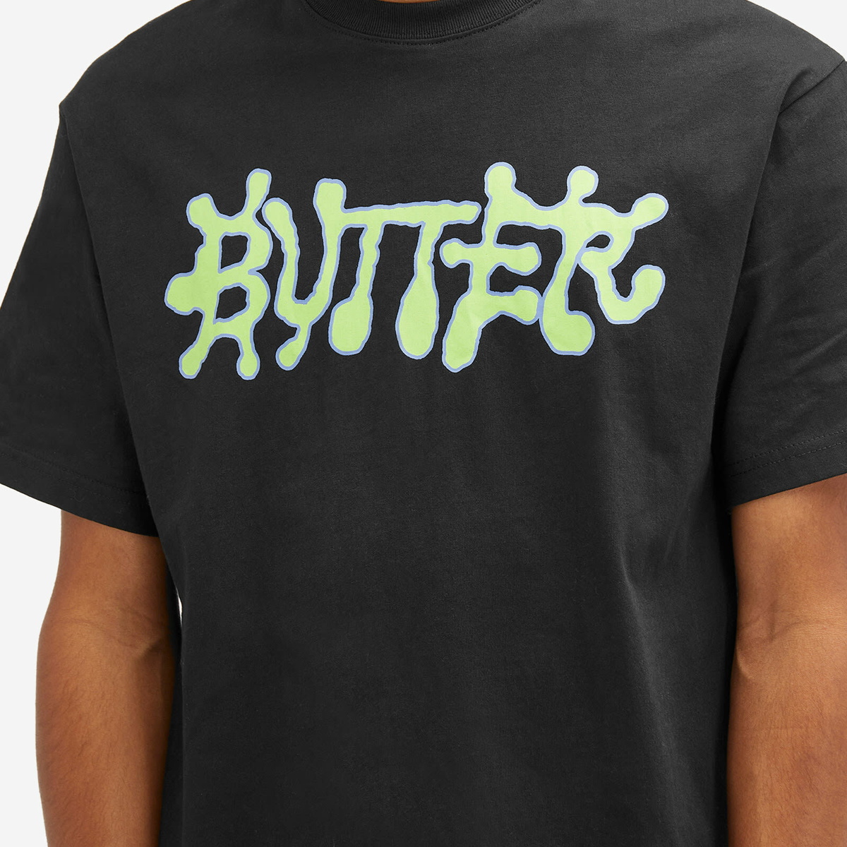 Butter Goods Men's Ink T-Shirt in Black Butter Goods