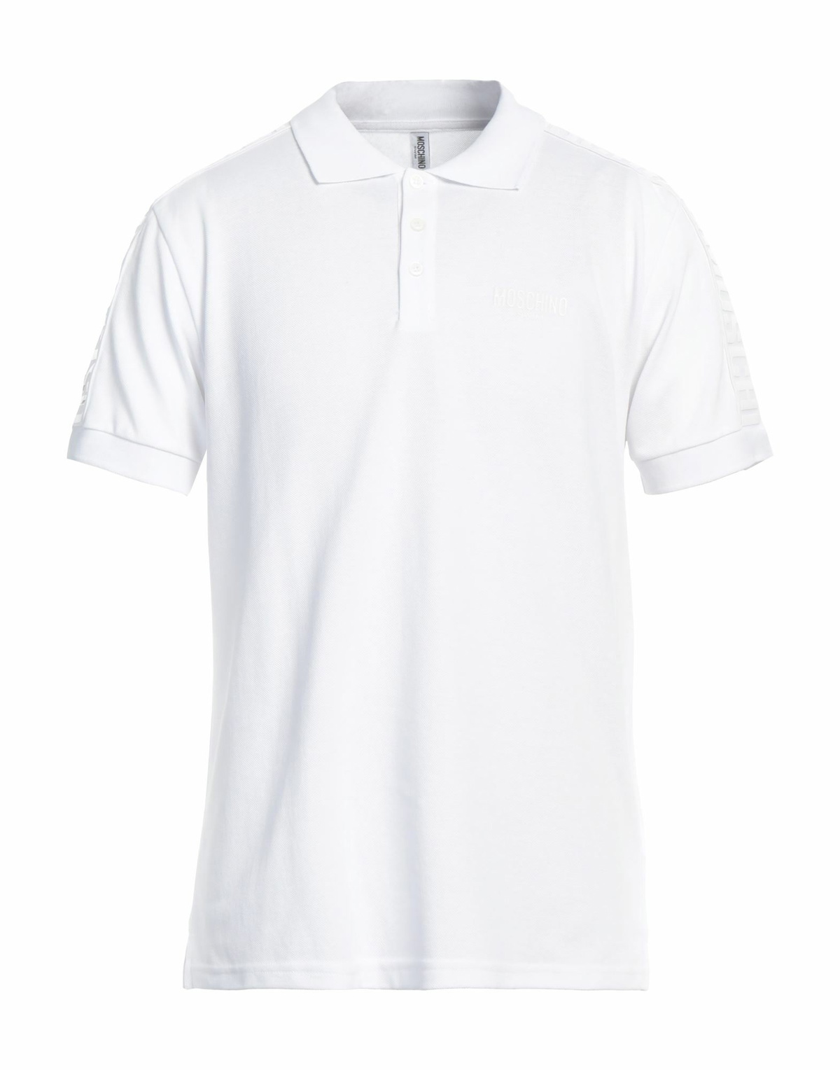 Moschino Mens Polo shirt in White