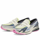 New Balance 1906 Loafer Sneaker in Silver Metallic/Nb Navy/Pink Heat