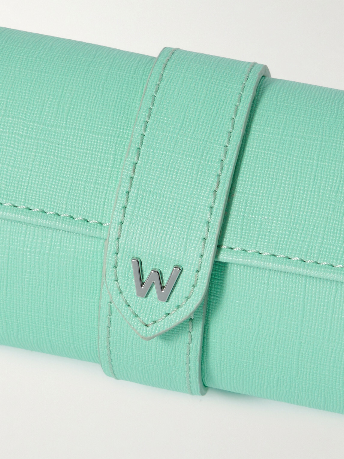 WOLF - Cross-Grain Vegan Leather Watch and Jewellery Roll