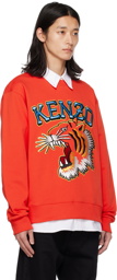 Kenzo Red Kenzo Paris Varsity Jungle Sweatshirt