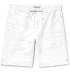 Orlebar Brown - Harton Linen Drawstring Shorts - White