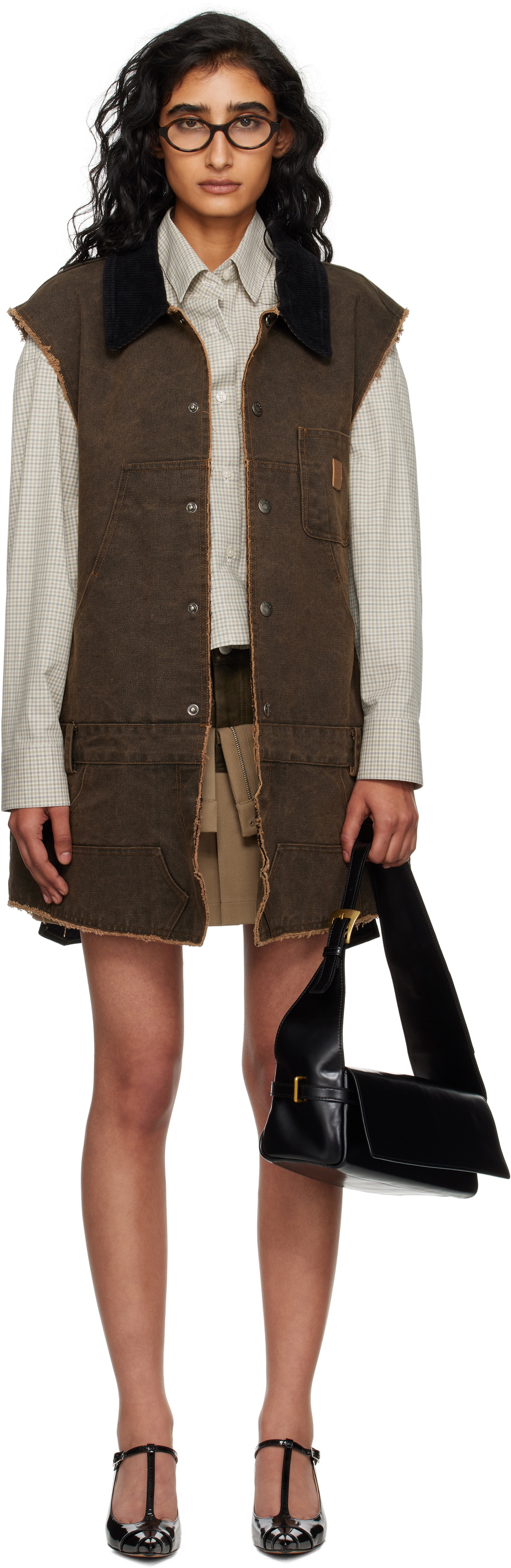 Andersson Bell Brown Carpenter Minidress