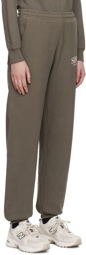 Sporty & Rich Taupe Upper East Side Sweatpants