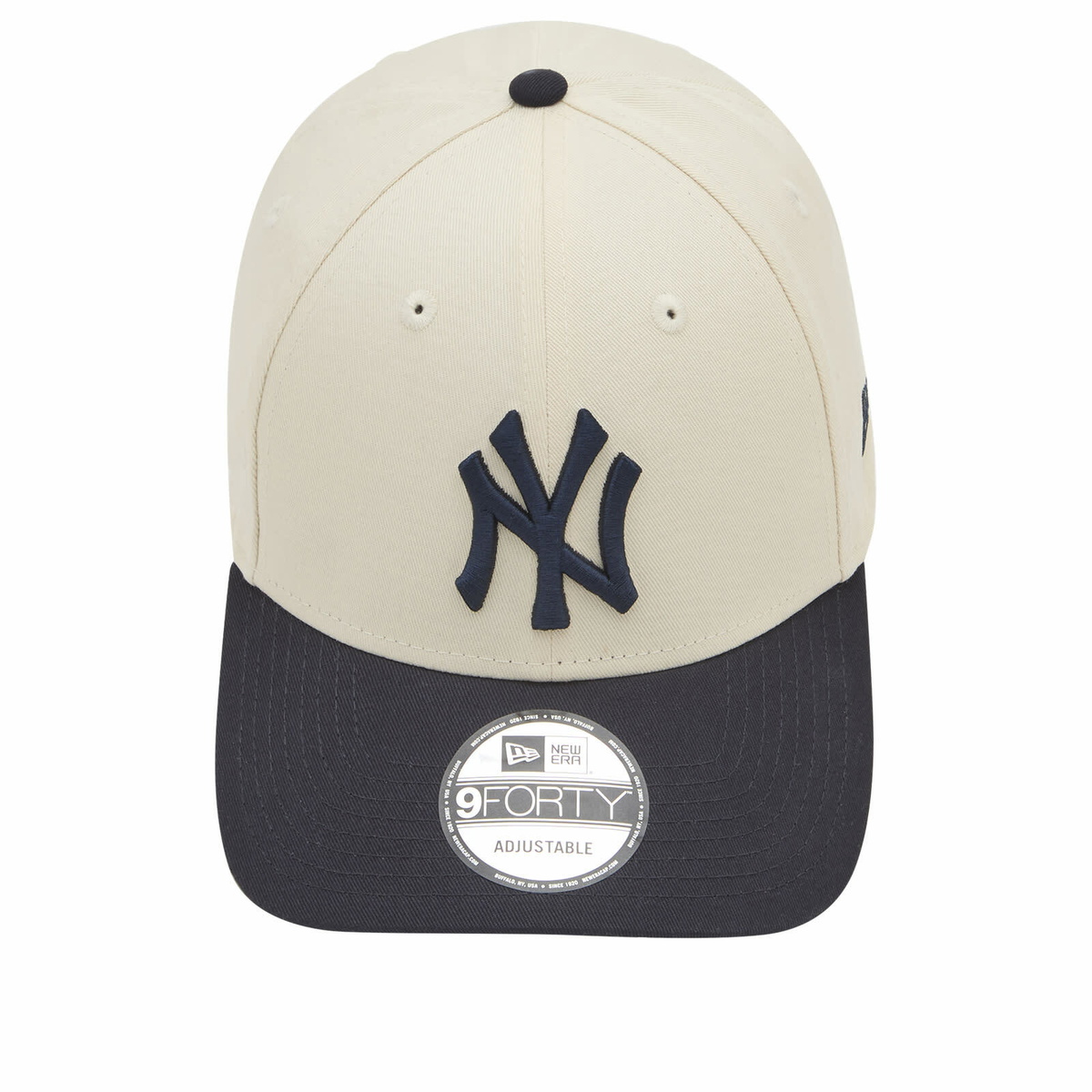 New Era New York Yankees 9Forty Adjustable Cap in Navy 