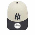 New Era New York Yankees 9Forty Adjustable Cap in Navy 