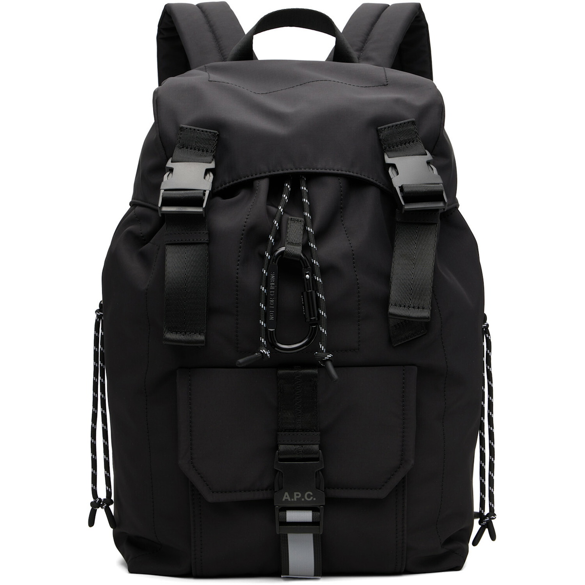 A.P.C. Black Treck Backpack