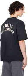 AMIRI Black 'AMIRI Hollywood' Oversized T-shirt