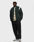 Bstn Brand Team Varsity Jacket Green - Mens - Bomber Jackets/College Jackets