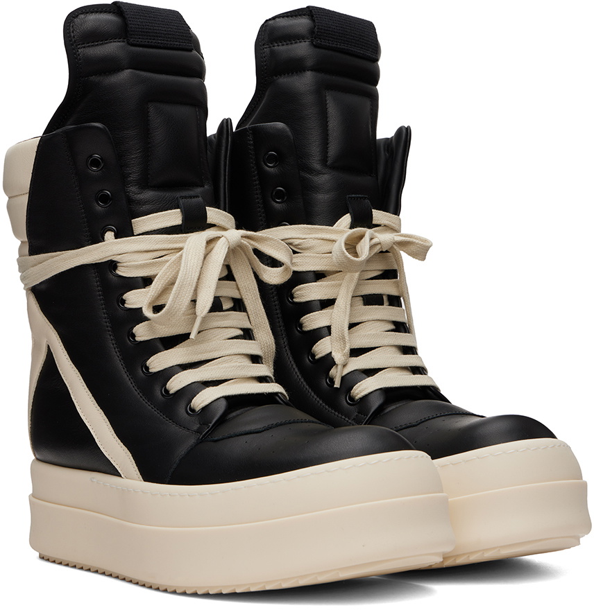 rick owens porterville bela カーゴベラ　44 Black Porterville Wide Bela Jeans by Rick Owens on Sale