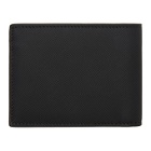 Burberry Black Leather Hipfold Wallet