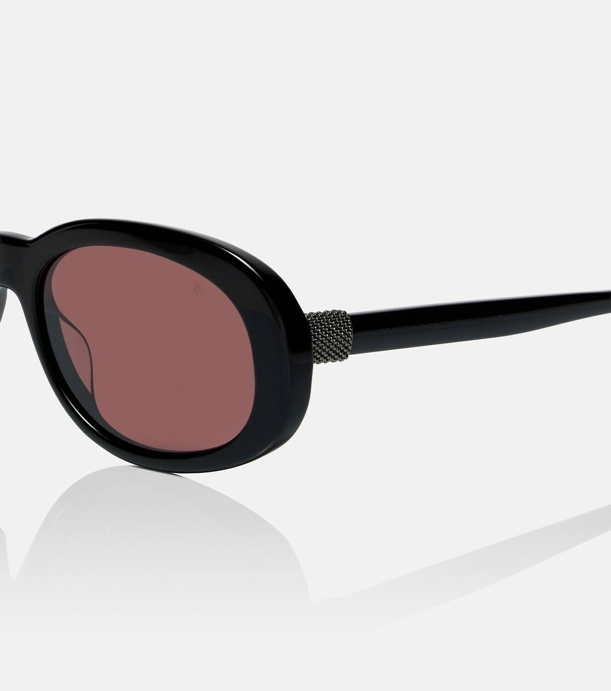 Brunello Cucinelli Claire Monili oval sunglasses