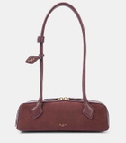 Alaïa Le Teckel Small suede shoulder bag