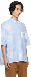 Jacquemus Blue Le Chouchou 'La Chemise Cabri' Shirt