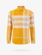 Burberry Shirt Yellow   Mens