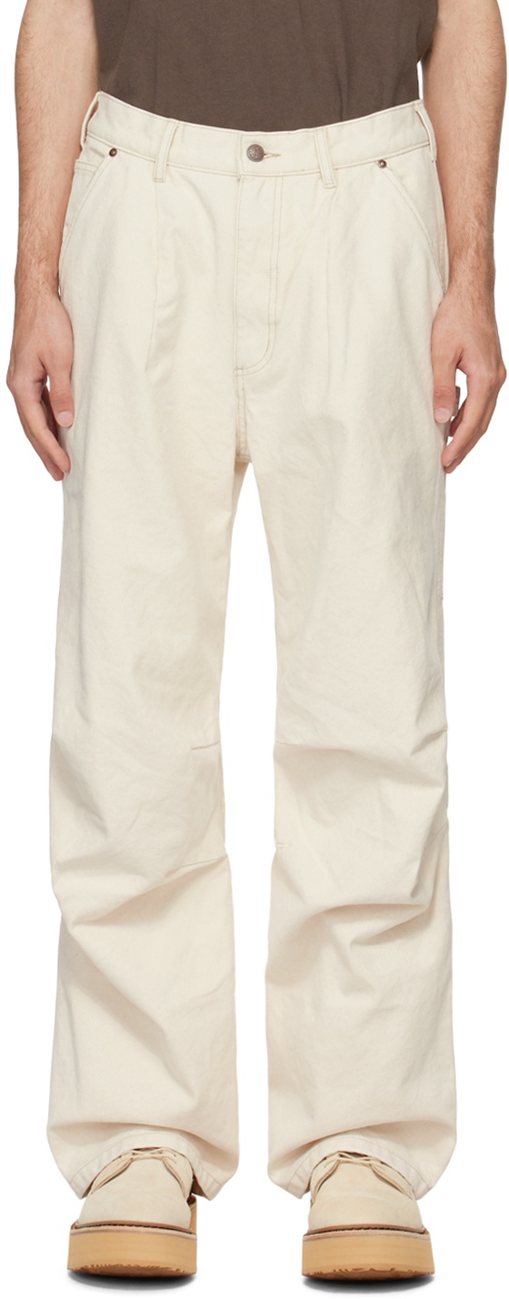 Photo: R13 Off-White Glen Carpenter Trousers