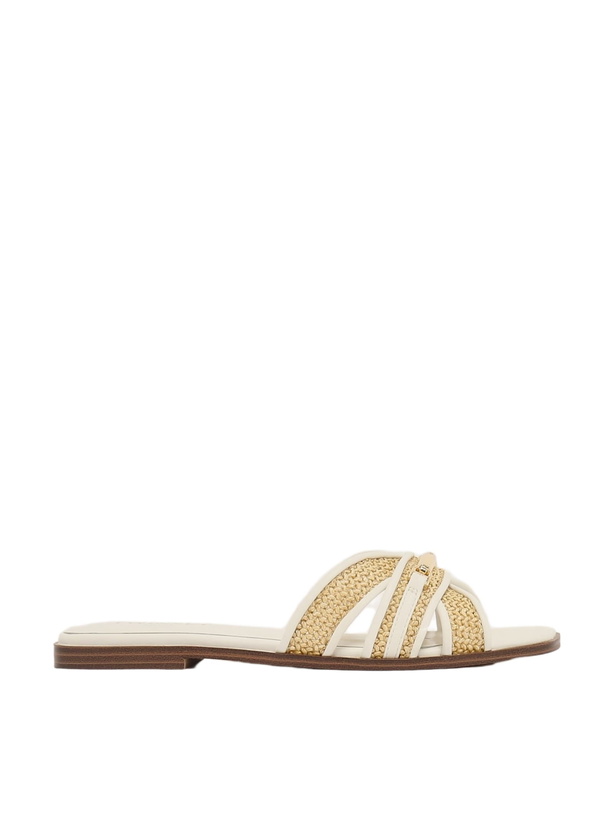 Photo: TwinSet Sandalo In Paglia Flat Shoes