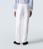 Dunhill Linen tapered pants