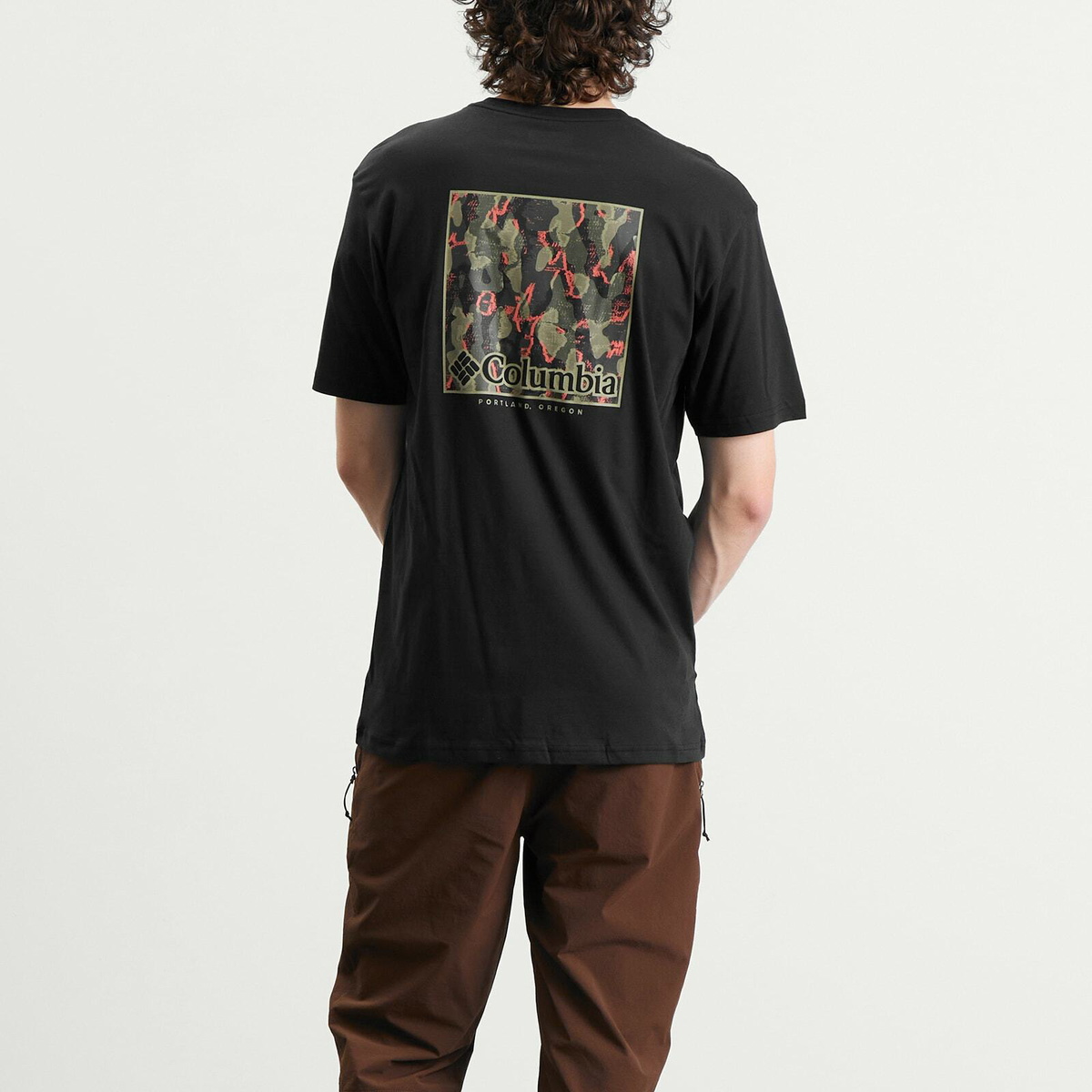 Columbia Men's North Cascades™ Short Sleeve T-Shirt in Black