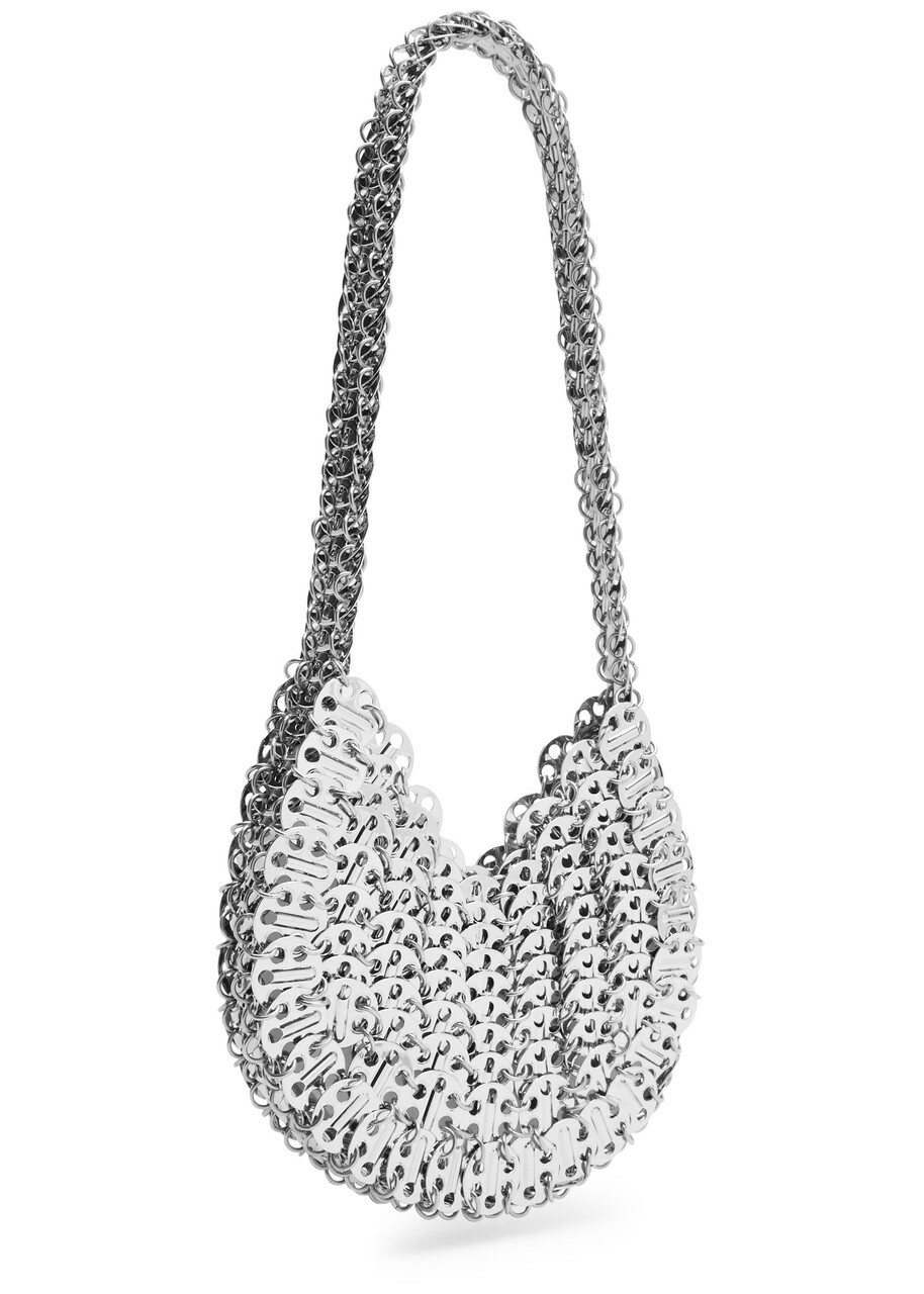 Rabanne 1969 Moon Disc Shoulder bag - Silver - One Size Paco