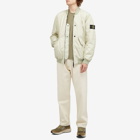 Stone Island Men's Crinkle Reps Hooded Primaloft-TC Jacket in Plaster