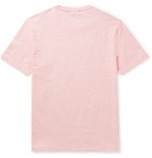 Alex Mill - Standard Slim-Fit Slub Mélange Cotton-Jersey T-Shirt - Pink