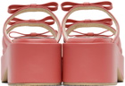 Marge Sherwood Pink Ribbon Sandals