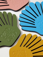 Loewe - Paula's Ibiza Set of Six Logo-Debossed Leather Coasters