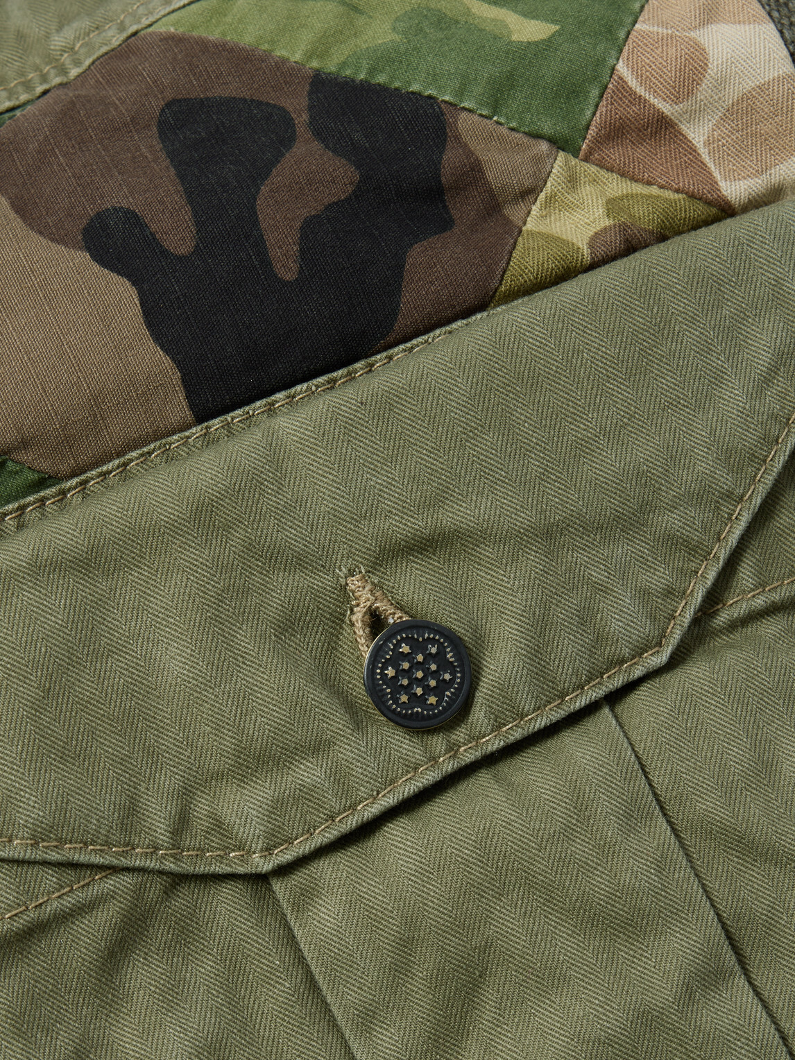 RRL - Patchwork Camouflage-Print Cotton Tote Bag
