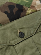 RRL - Patchwork Camouflage-Print Cotton Tote Bag