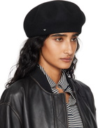 Weekend Max Mara Black Pitti Beret