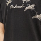 Maharishi Men's Flying Peace Cranes T-Shirt in Black