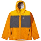 Haglofs Men's Front Proof Jacket in Sunny Yellow