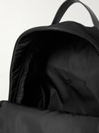 Fear of God - Logo-Appliquéd Leather-Trimmed Shell Backpack - Black