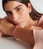 Suzanne Kalan Bold 18kt rose gold bracelet with rubies