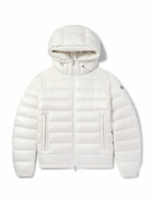 Moncler - Besines Slim-Fit Quilted Shell Hooded Down Jacket - White